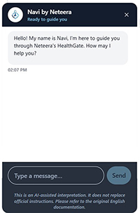 Users get in-app guidance on use and navigation without ever needing to leave their current screen